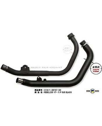 MORIWAKI F/P SUS [Front Pipe Stainless Steel] ...
